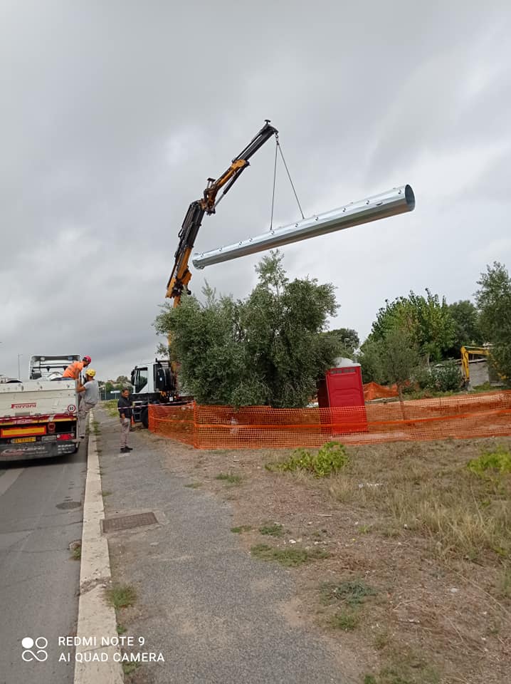 Antenna in Viale Europa a Terracina