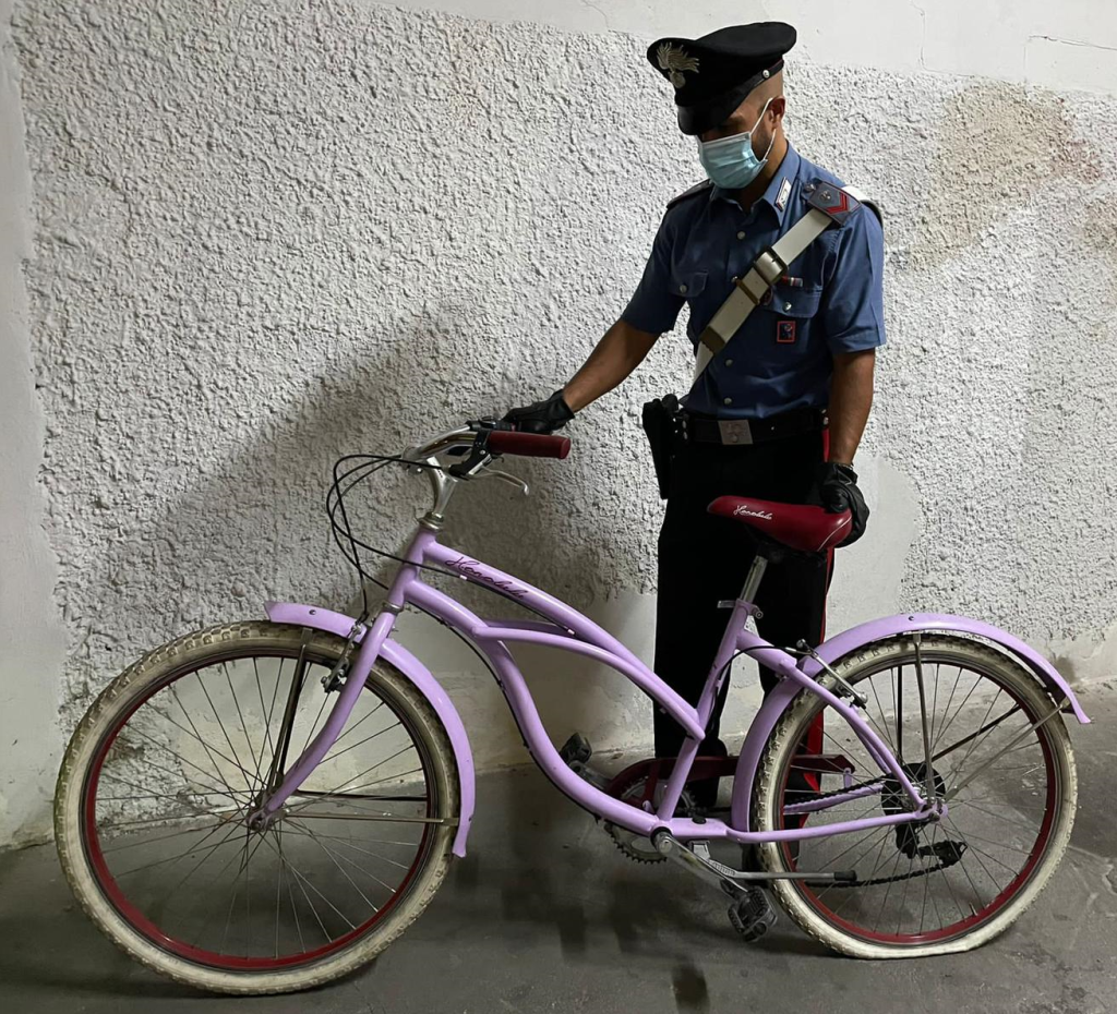 Bicicletta sequestrata