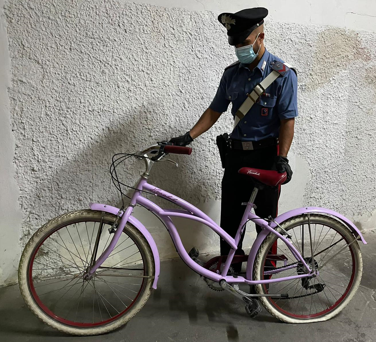 Bicicletta sequestrata
