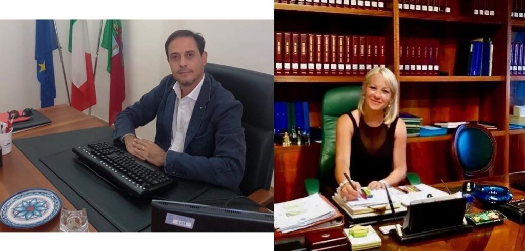 Domenico Vulcano e Lubiana Restaini