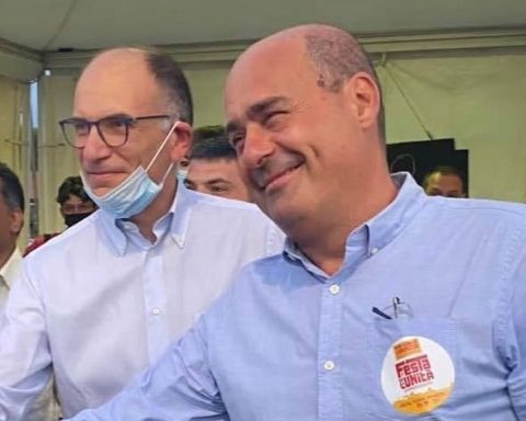 Enrico Letta e Nicola Zingaretti