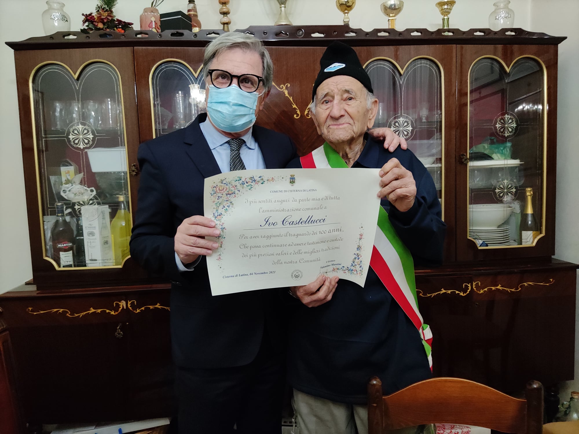 Valentino Mantini e Nonno Ivo