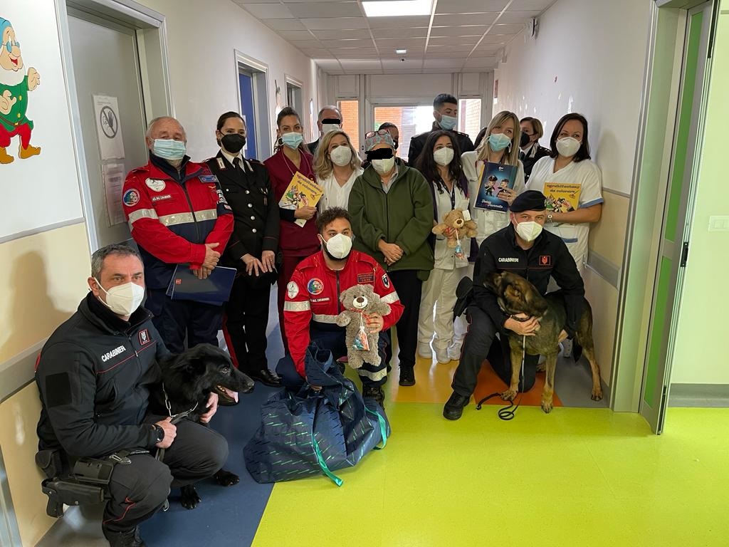 I Carabinieri in visita al Goretti di Latina