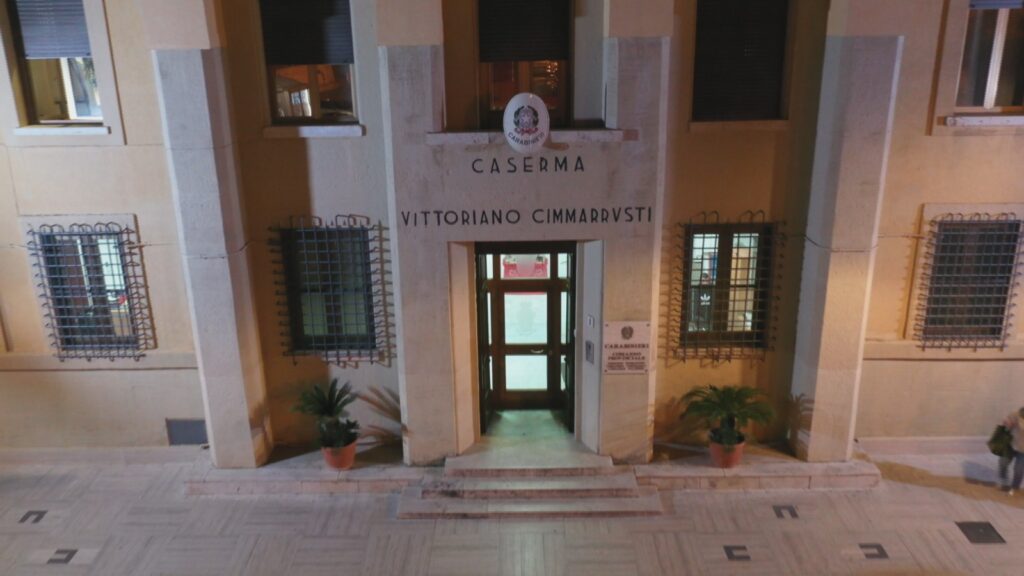 La Caserma del Comando Provinciale dei Carabinieri di Latina