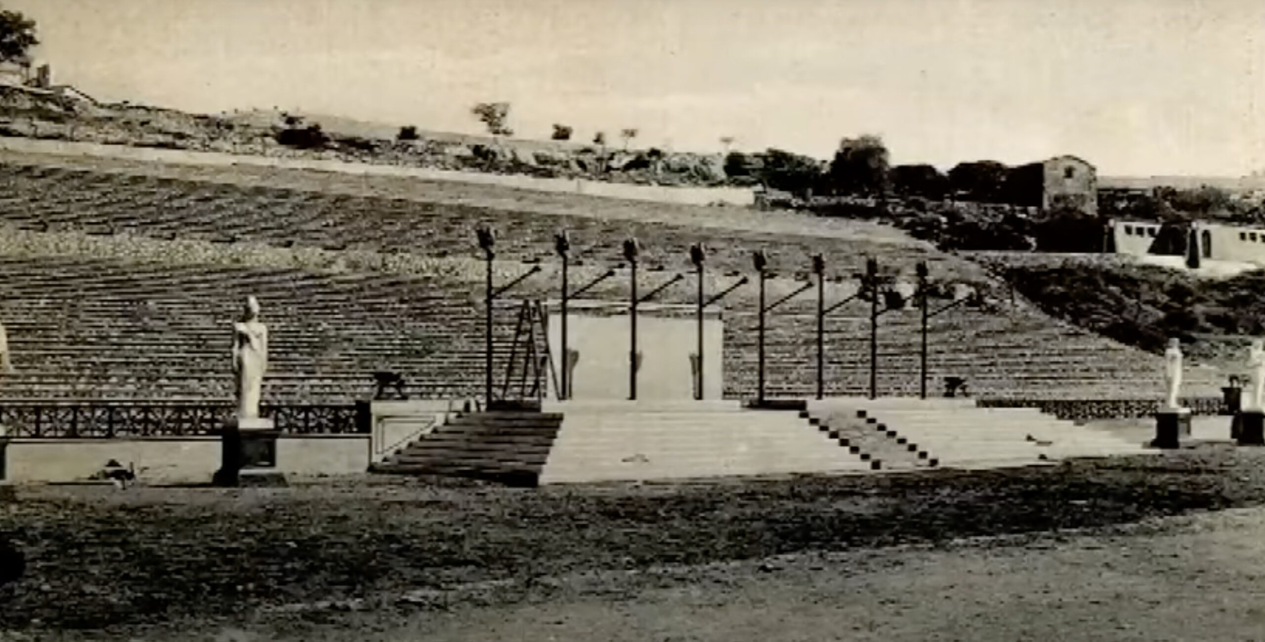 Anfiteatro di Sezze foto da Rai Tre (Agorà)
