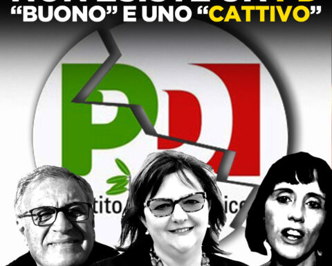 L'immagine preparata dal Partito Comunista di Gaeta e dall'Assemblea "Difendi Gaeta"