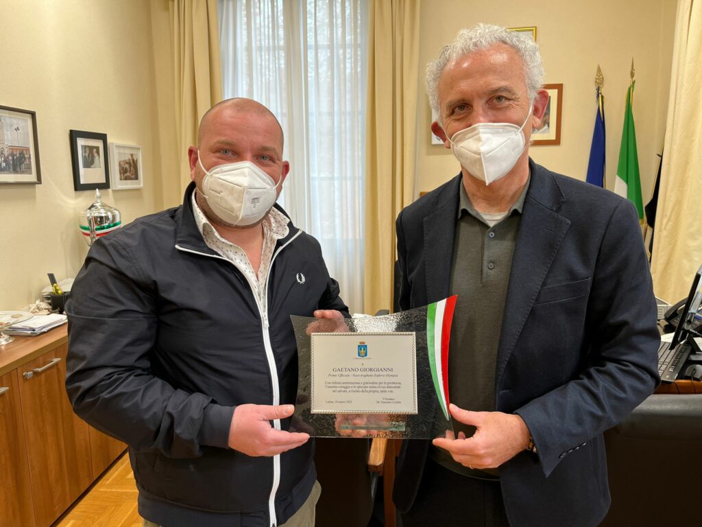 Gaetano Giorgianni e Damiano Coletta