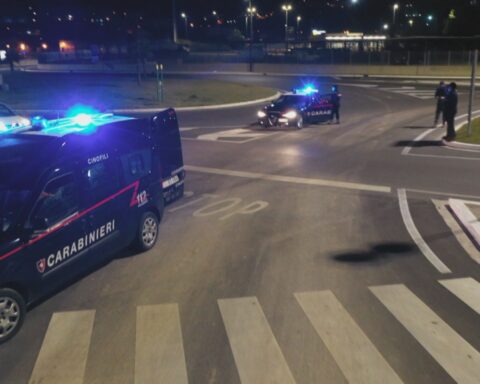 Posto di controllo dei Carabinieri di Formia