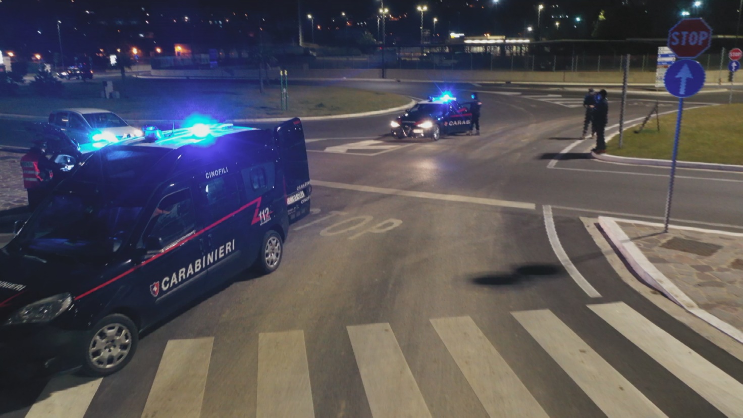 Posto di controllo dei Carabinieri di Formia
