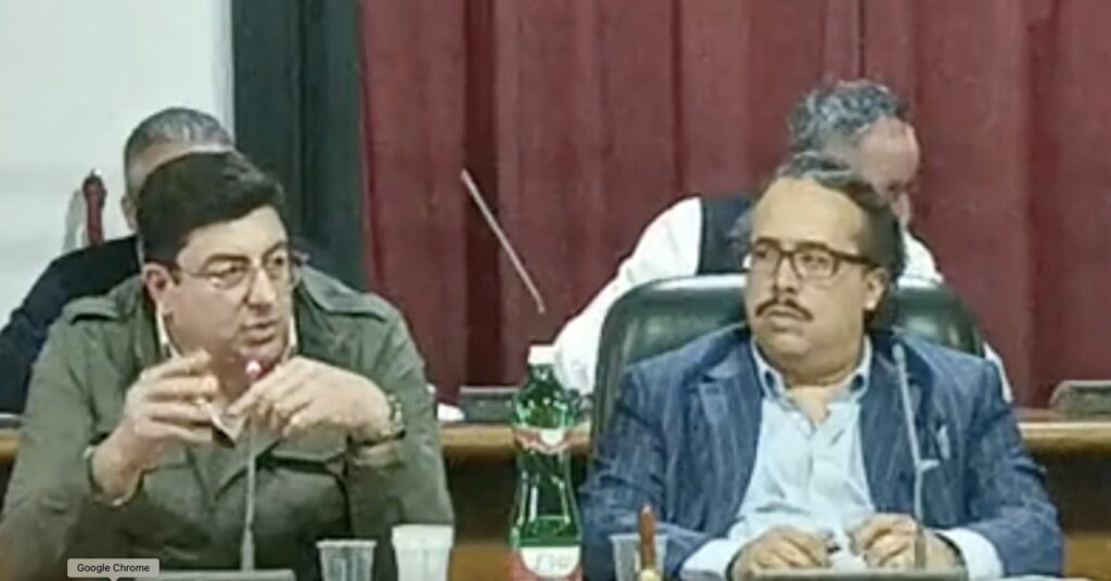Il sindaco di Formia Gianluca Taddeo e il Predidente del Consiglio Comunale Pasquale Cardillo Cupo