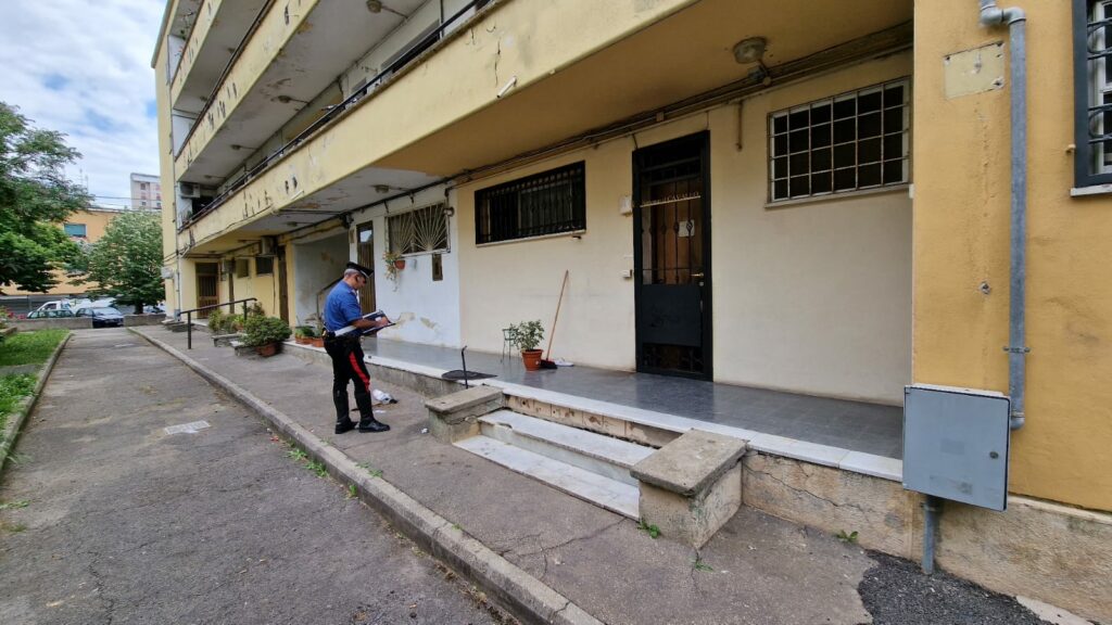 La casa di "Cavallo" Di Silvio al quartiere Nicolosi di Latina