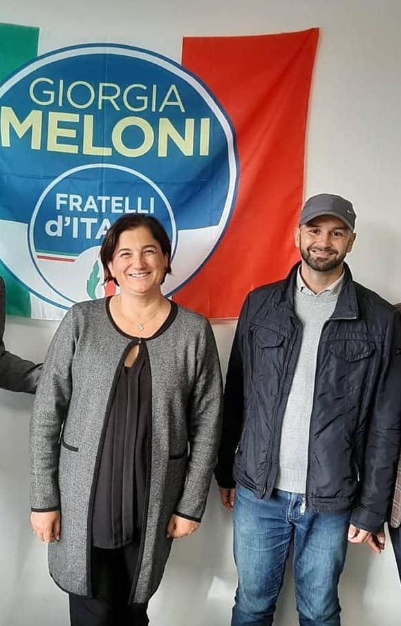 Roberta Tintari e Nicola Procaccini