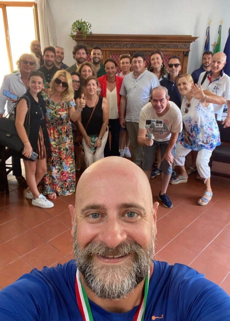 Michele Agostinetto al Comune di Formia