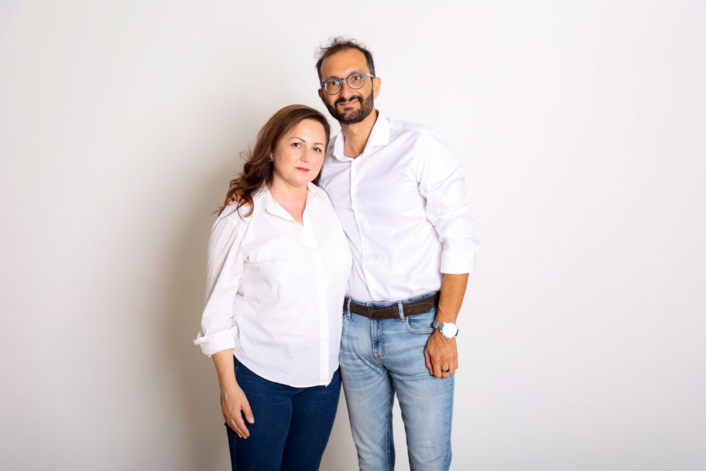 Franca Rieti e Mauro Visari