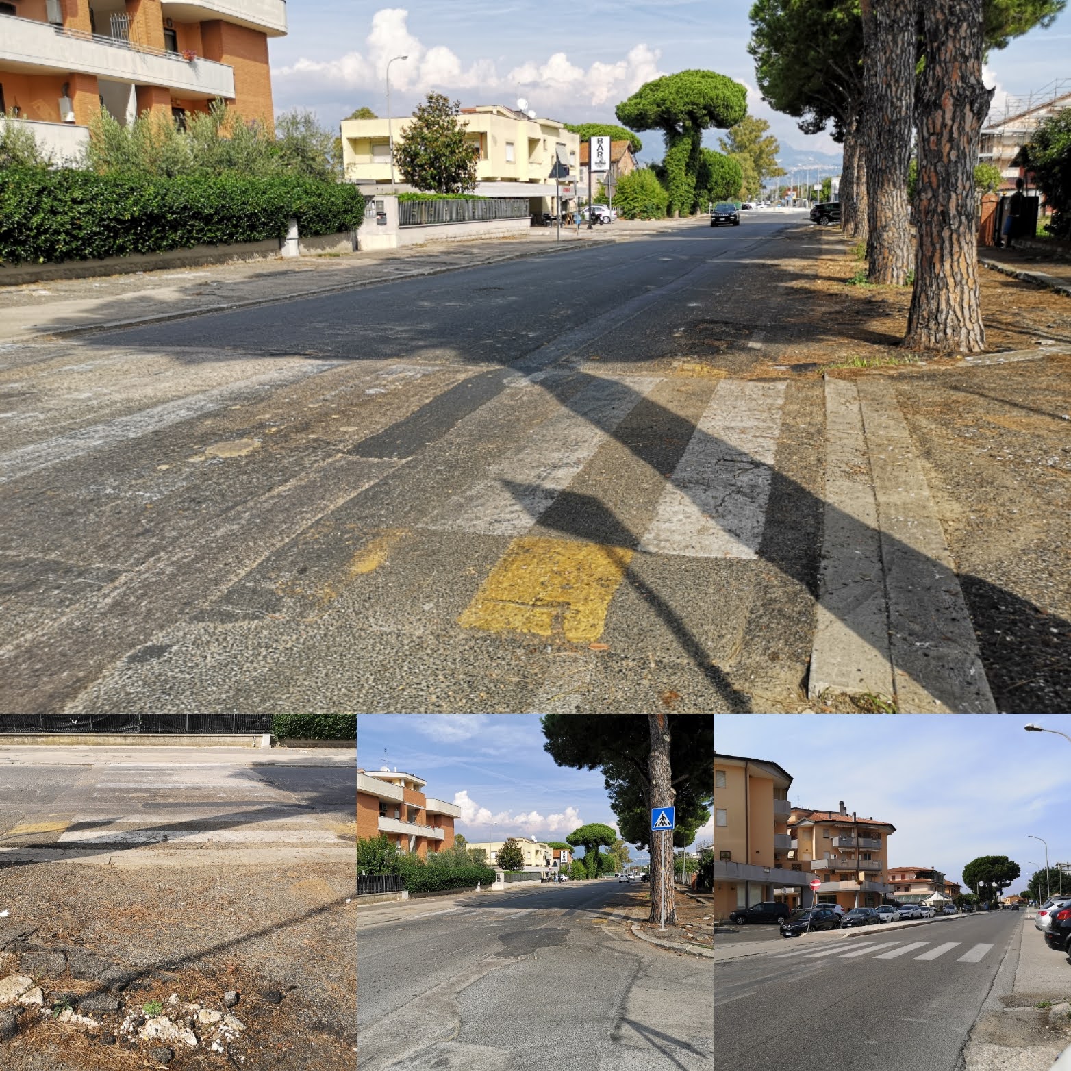 alcune zone che necessitano interventi