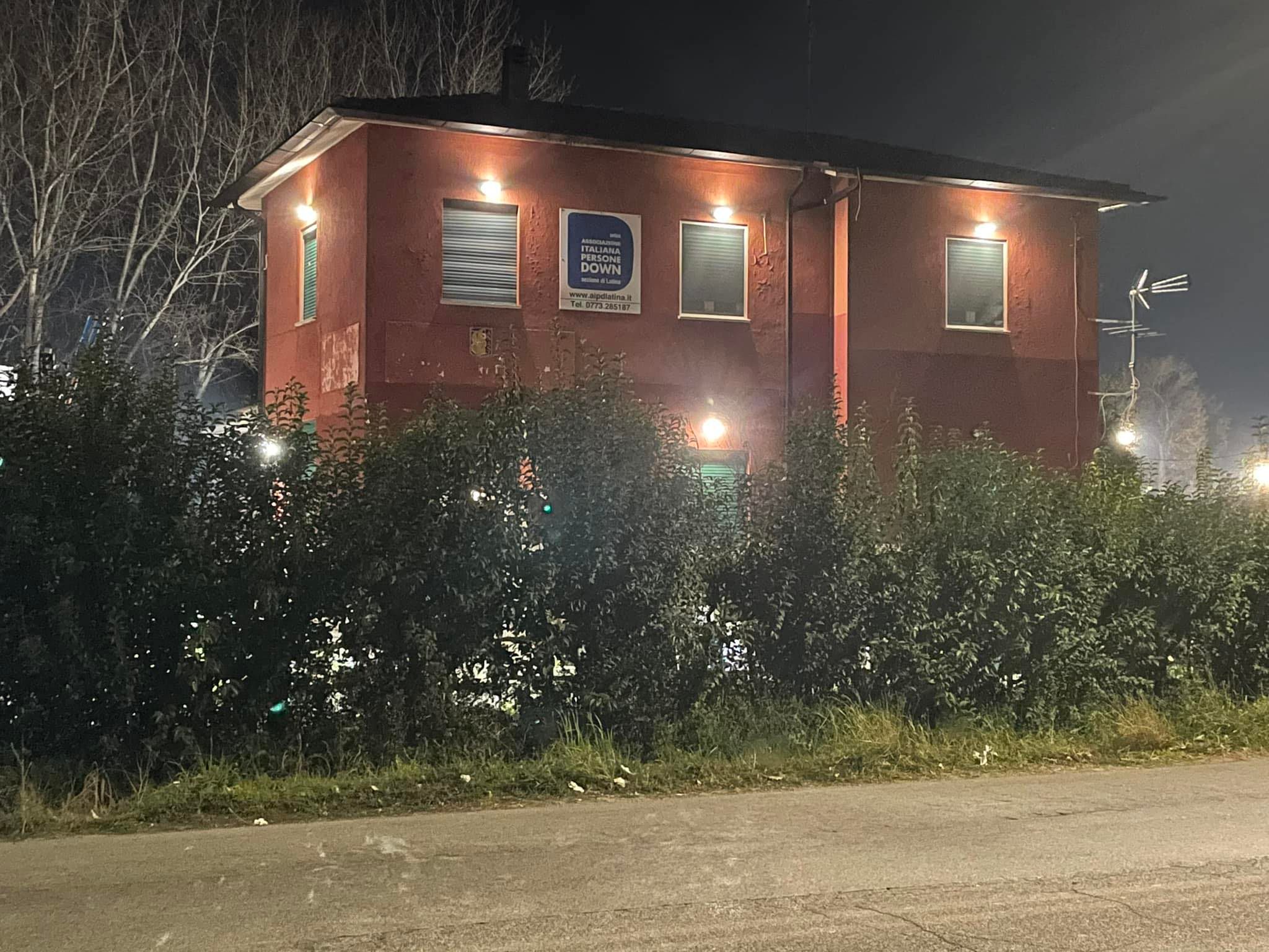 La sede dell'Aipd a Latina