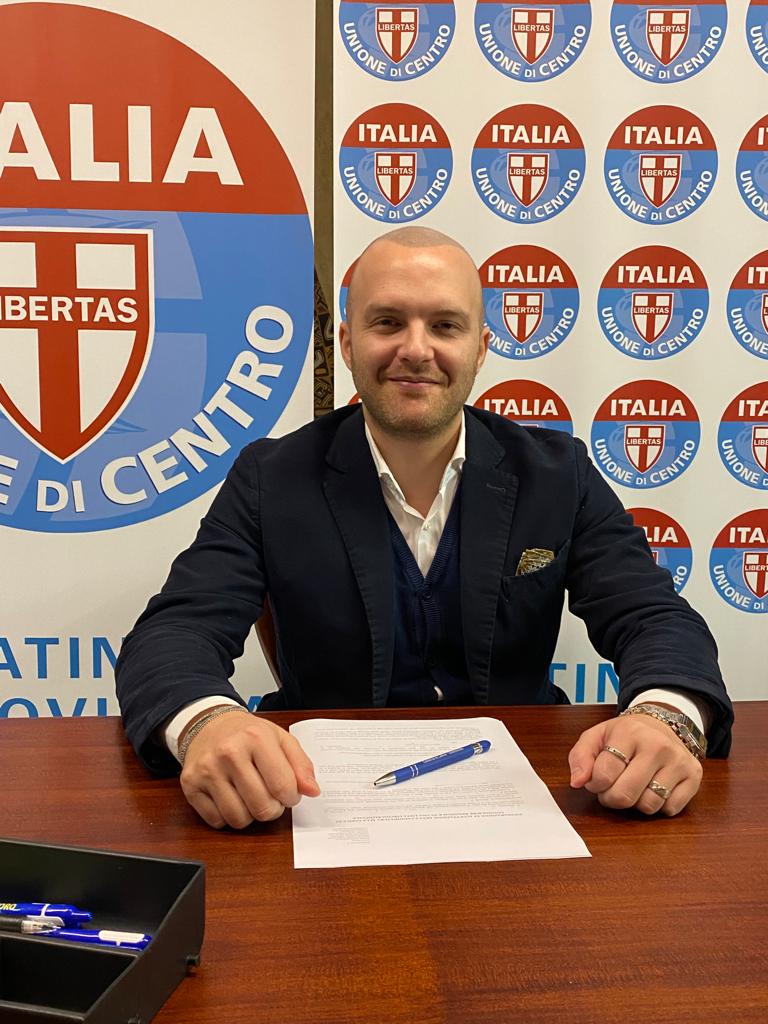 Il candidato dell'UDC Denis Francia