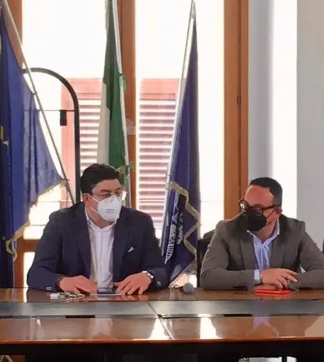 il_sindaco_gianluca_taddeo_e_il_presidente_del_parco_naturale_dei_monti_aurunci_marco_delle_cese