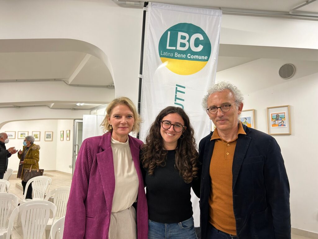 Elettra Ortu La Barbera, Valeria Campagna e Damiano Coletta