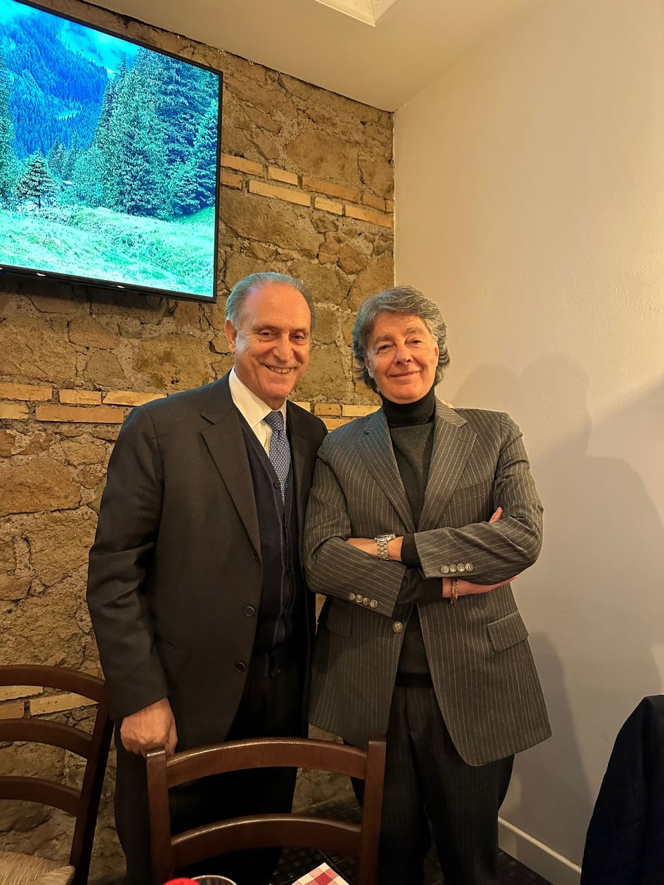 Lorenzo Cesa e Bruno Creo