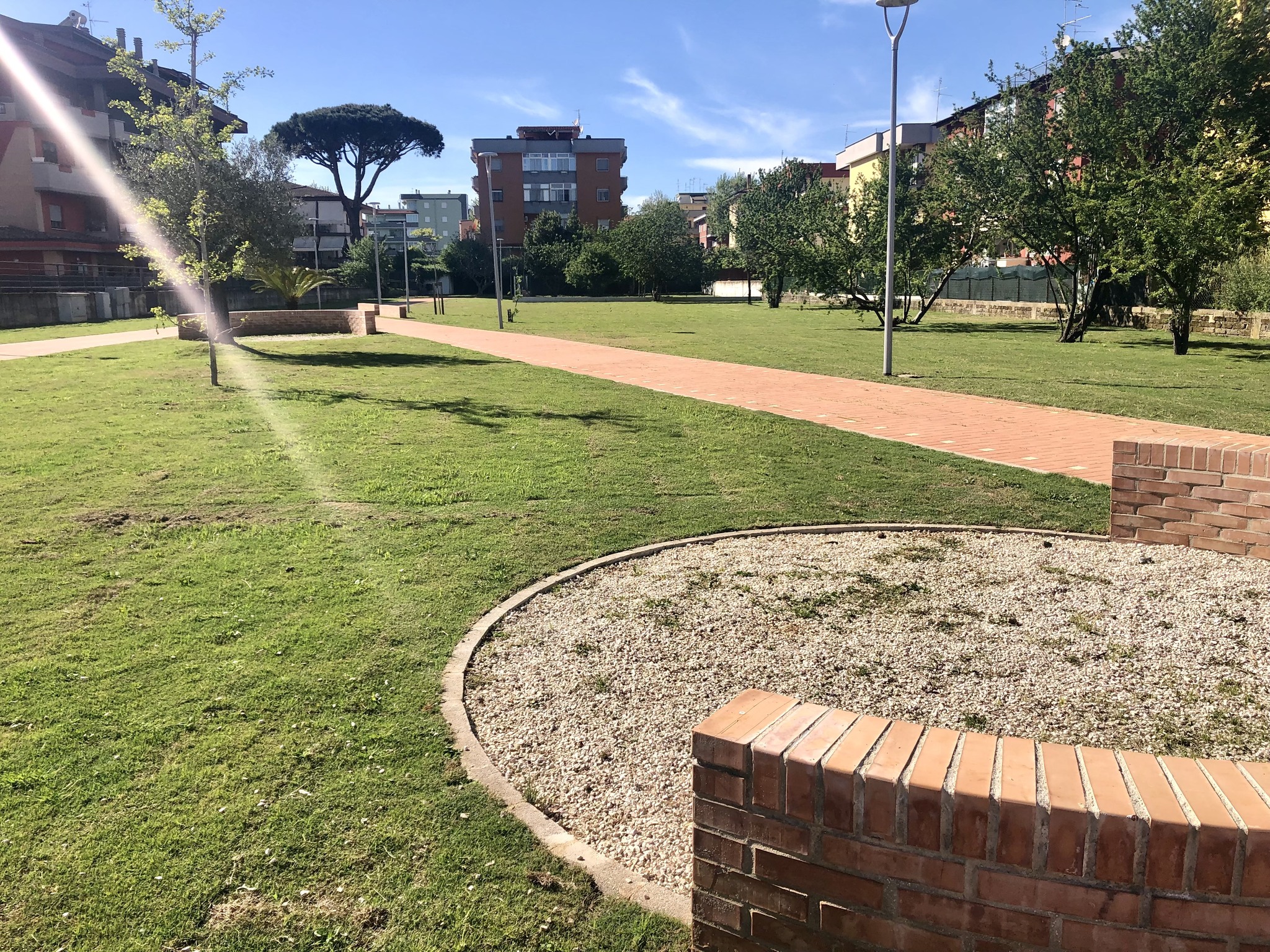 Area verde di Via Pergolesi ad Aprilia