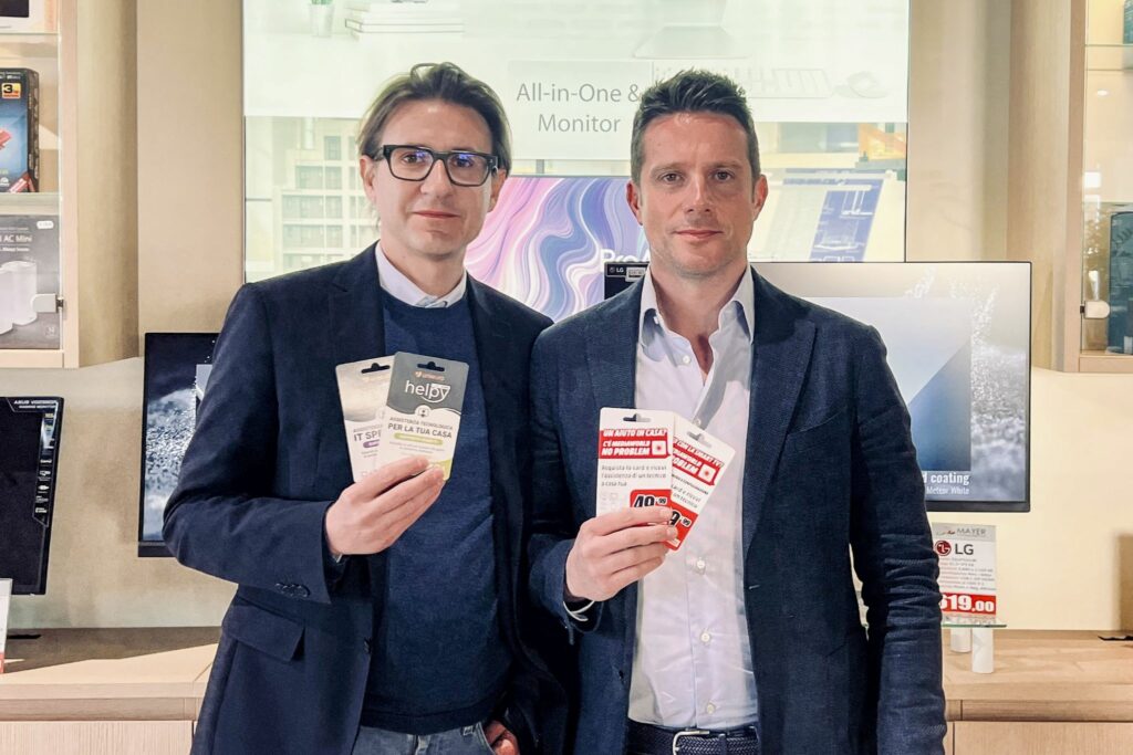 Da sinistra Alfredo Fresser e Francesco Guratti fondatori di Assistente Tecnologico