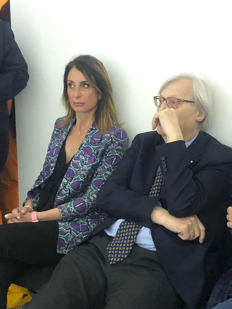Annalisa Muzio e Vittorio Sgarbi
