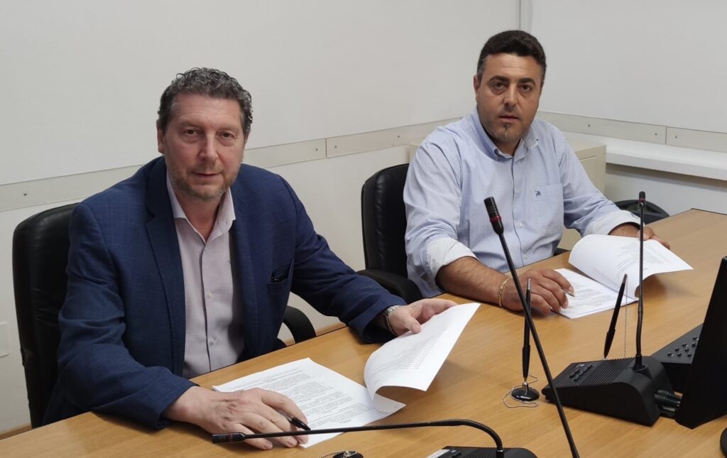 Ennio Afilani e Vincenzo Mattei