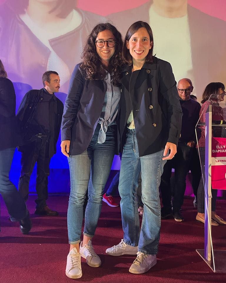 Valeria Campagna e Elly Schlein