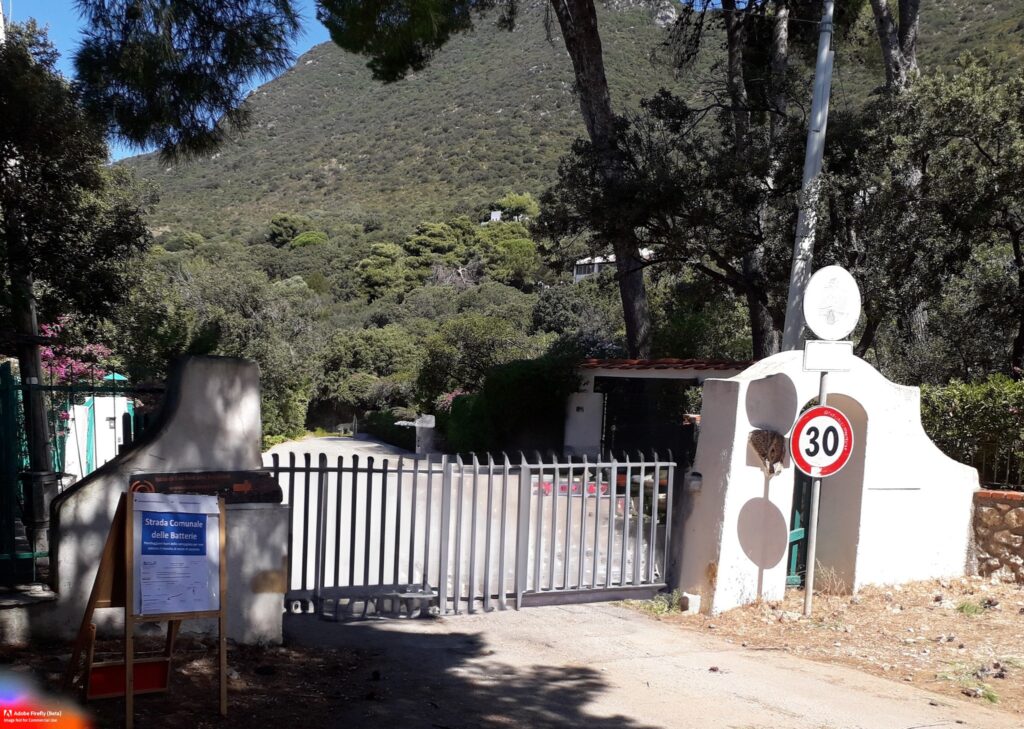 La foto pubblicata dall'associazione del Circeo "Il Fortino"