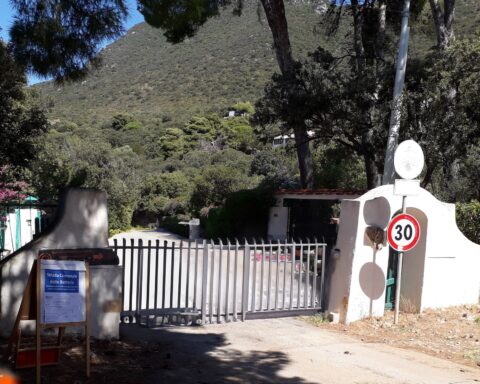 La foto pubblicata dall'associazione del Circeo "Il Fortino"
