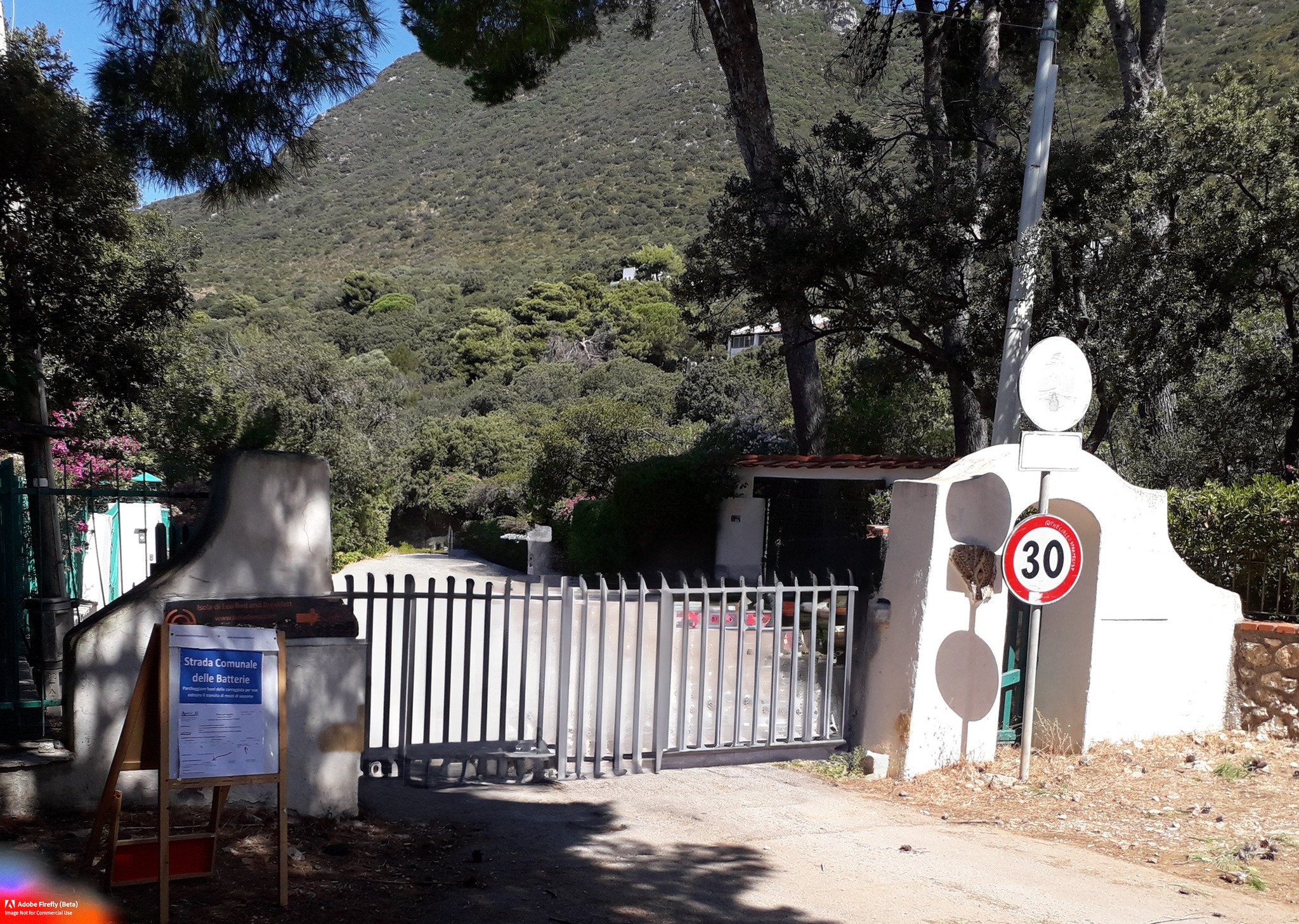La foto pubblicata dall'associazione del Circeo "Il Fortino"