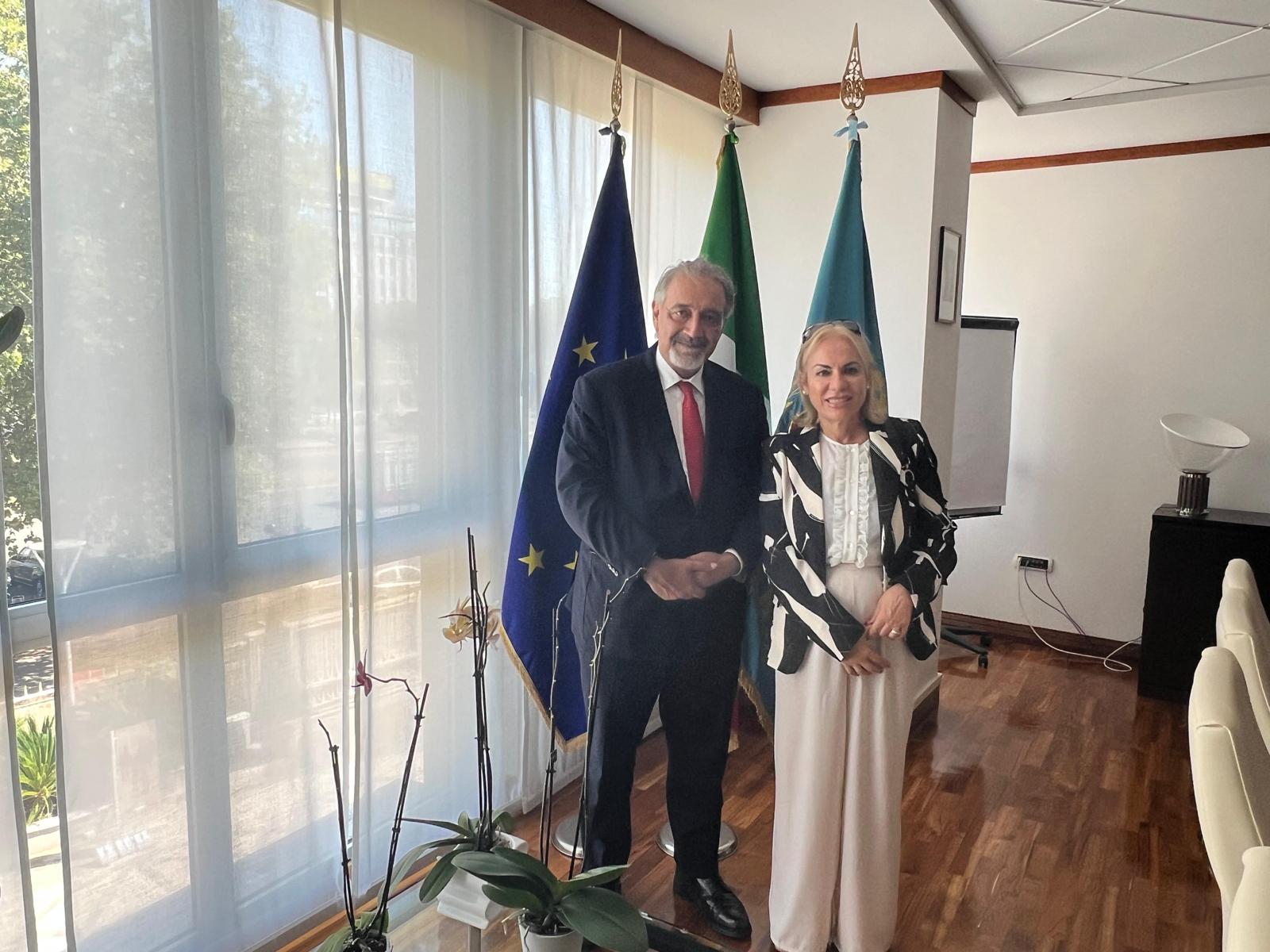 Francesco Rocca e Matilde Celentano