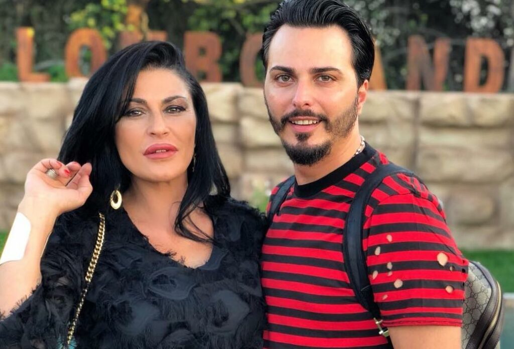 La vedova di Gaetano Marino Tina Rispoli e il cantante neomelodico Tony Colombo