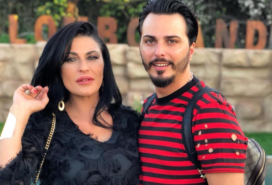 La vedova di Gaetano Marino Tina Rispoli e il cantante neomelodico Tony Colombo