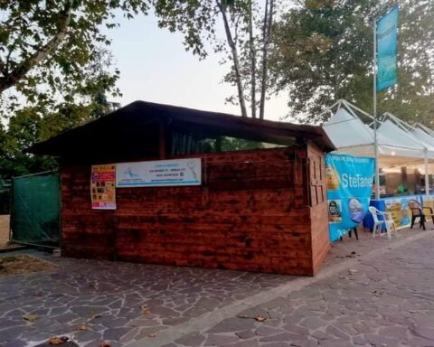 La casetta di legno rubata