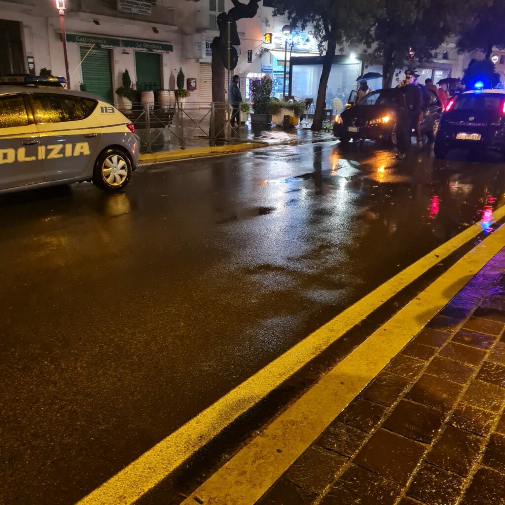 L'incidente accaduto venerdì 3 novembre a Formia