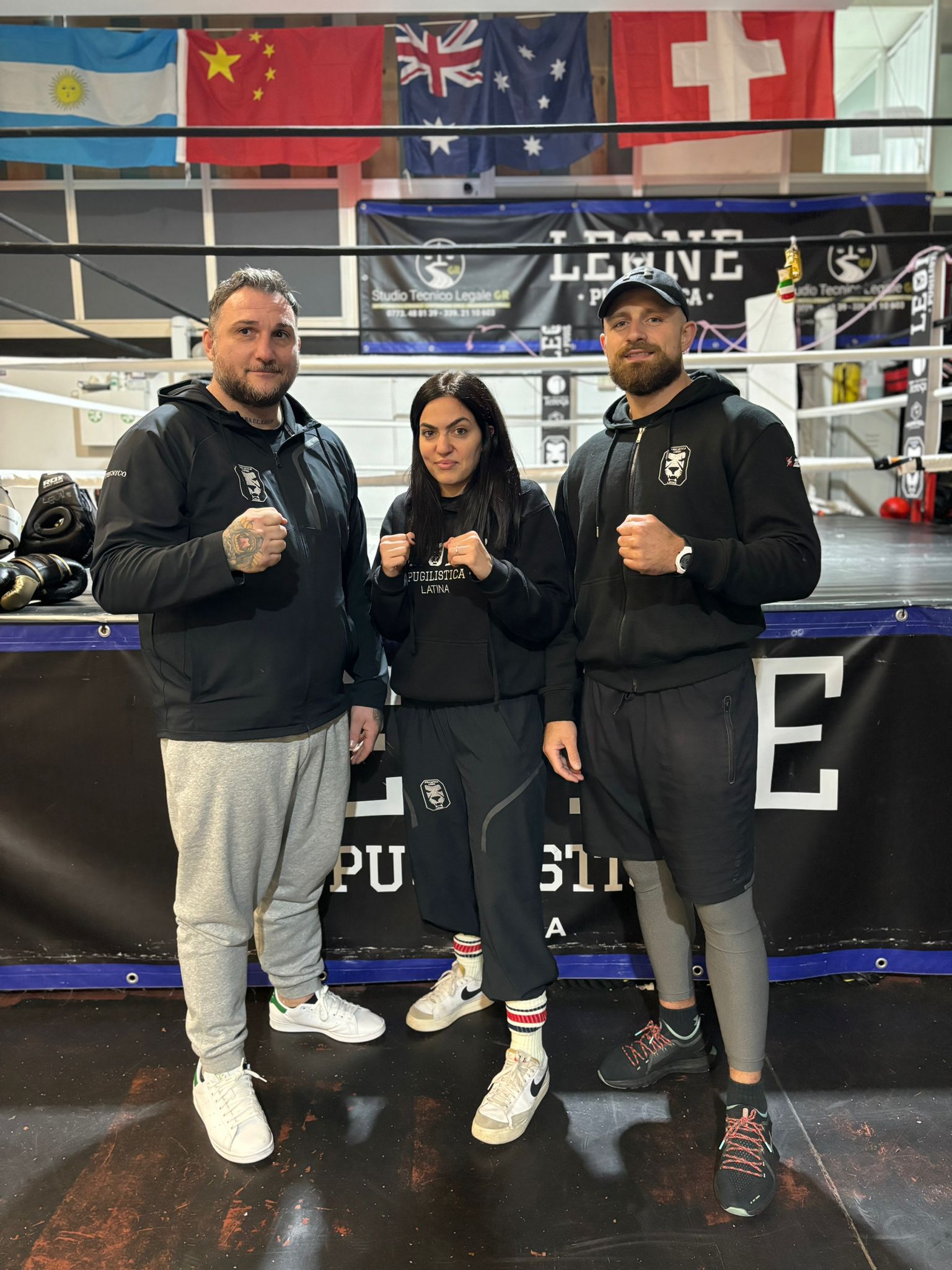 Carmine Palma, Niko Bianchi, Federica Forgione (tecnici)