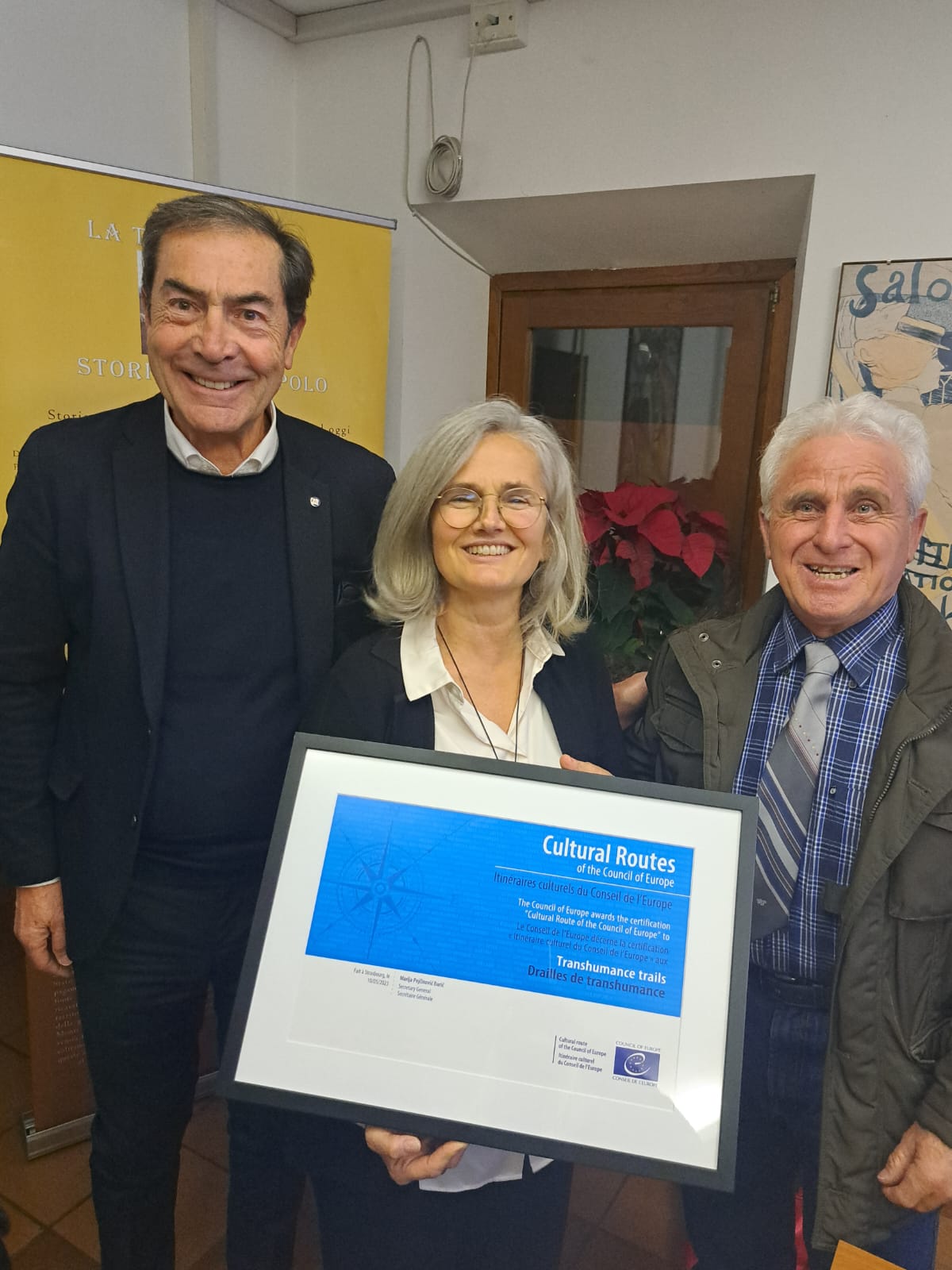 da sx Mauro Macale, Simona Messina, Antonio Volpi