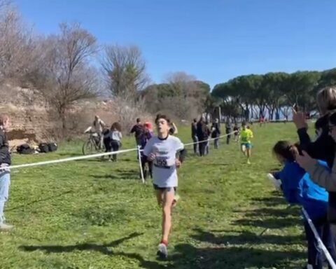 Francesco Rossi vince i Campionati Regionali di corsa campestre svoltesi a Roma,presso il Parco di Tor tre teste