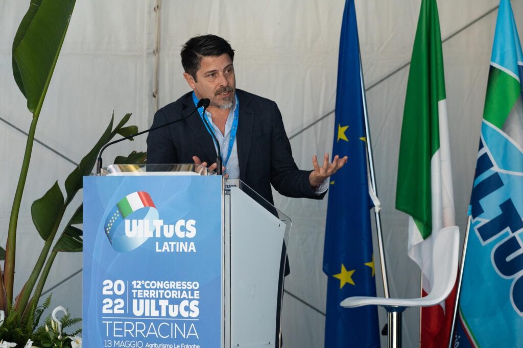 Il Segretario Generale Uiltucs Roma e Lazio Alessandro Maria Contucci